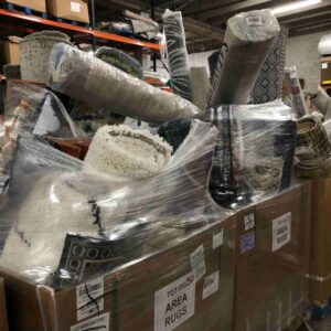 Pallets of Rugs and Carpets – Bulk Clearance Lot of Assorted Rugs and Carpets with Free U.S. Shipping