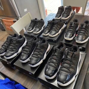 Jordan 11 Low 72-10 Liquidation – Bulk Lot of 50 Authentic Jordan 11 Sneakers with Free U.S. Shipping