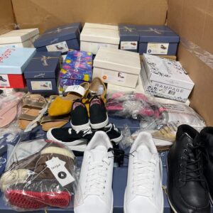 New Mixed Shoes Pallets – Bulk Lot of High-Quality Mixed Footwear for Resale