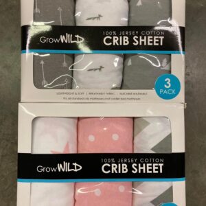 Baby Crib Sheets Pallet – bulk assorted bedding inventory with free shipping