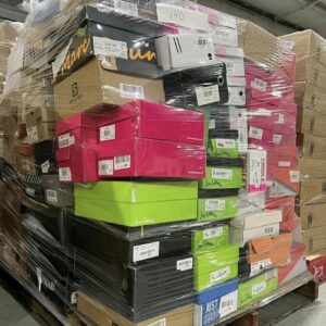 Mix Shoe Pallets Liquidations – Bulk Assorted Shoes with Free U.S. Shipping