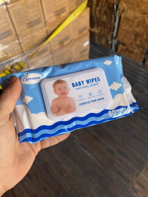 Baby wipes liquidation pallets – bulk inventory with free shipping