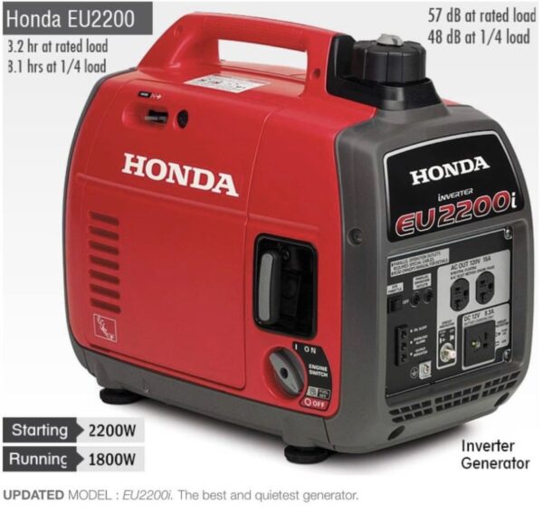 honda-eu2000i-220v-inverter-generator.jpg Honda EU2000i 220V Inverter Generator – portable, quiet, and fuel-efficient power solution
