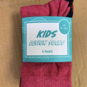 Kids Design Socks Pallet – Bulk Lot of Assorted, Vibrant Kids Design Socks with Playful Patterns and Cartoon Motifs, Free U.S. Shipping