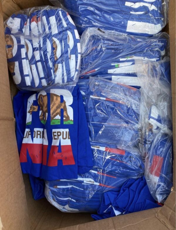 California T‑shirts Pallet – Bulk Lot of Premium California T‑shirts for Resale