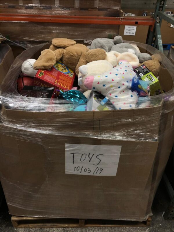 Wholesale toys pallets for sale – truckload liquidation deals with free shipping